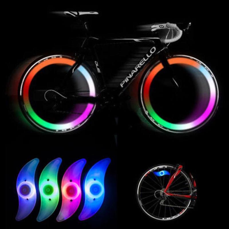 Luces LED Para Radios Bicicletas Ciclismo Alambre De Neumático Rueda  Lámpara De Luz Brillante