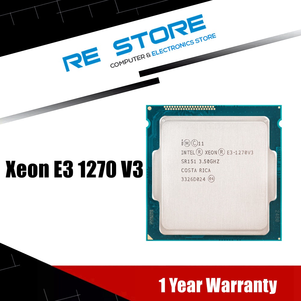 新着商品 CPU Intel Xeon E3-1270V3 3.5GHz