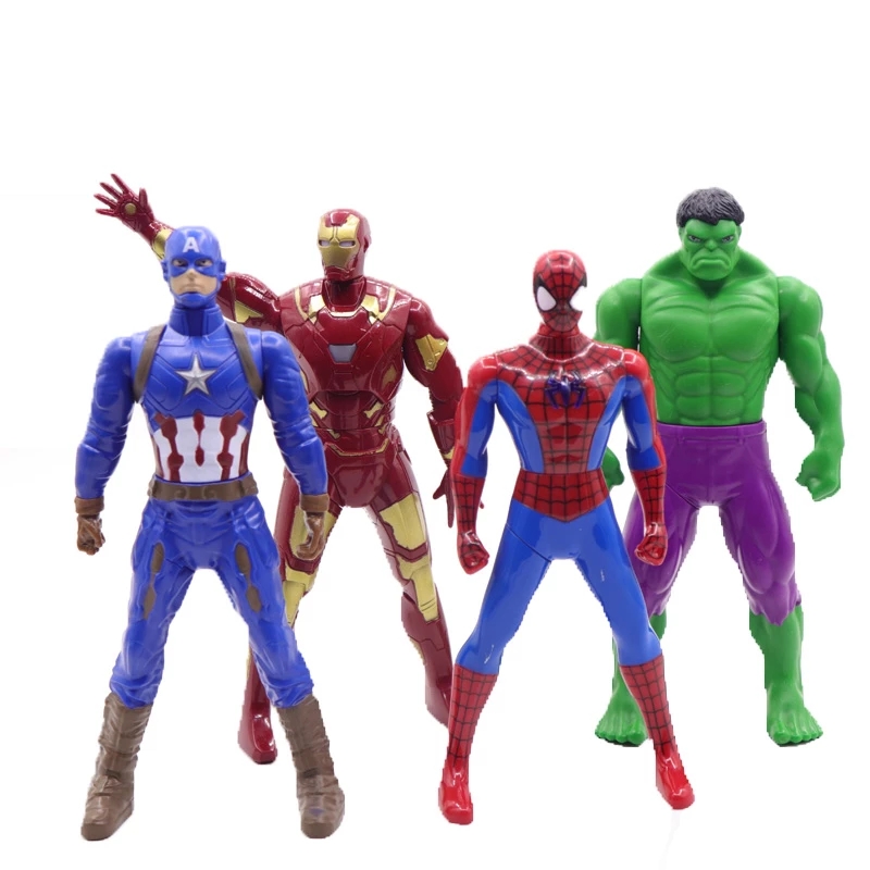 Muñecos Superhéroes Spiderman, Hulkavengers, Vários Modelos