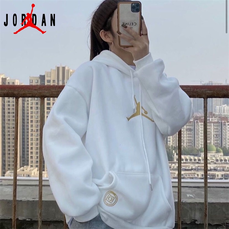 Nueva Sudadera Jordan Eight Con Capucha Pareja De Color Sólido Hombre y  Mujer