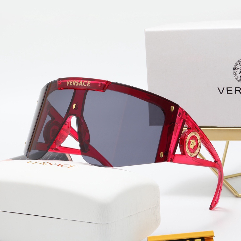 Es barato rebanada obturador Versace Gafas De Sol Polarizadas De Lujo Para Hombre Y Mujer universal  retro red Roja pop Pequeñas Frescas UV400 | Shopee Colombia