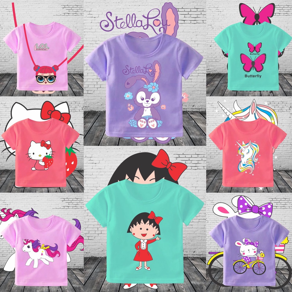 Diseños de best sale camisetas para niñas