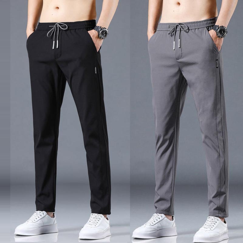 Pantalones Casuales Para Hombre Slim Fit Versión Coreana De Alta Calidad  Para Hombres De Moda