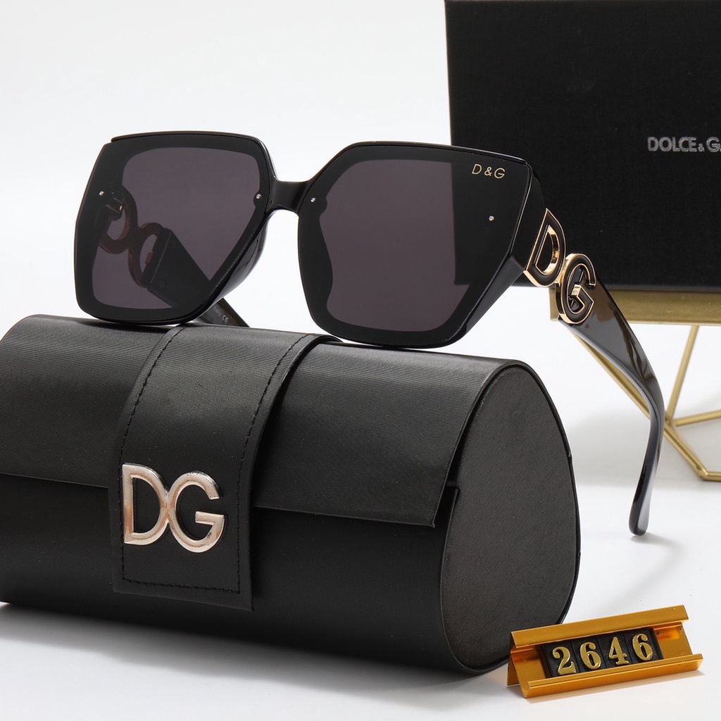 Dolce Gabbana DG Gafas De Sol Cuadradas De Alta Calidad Para