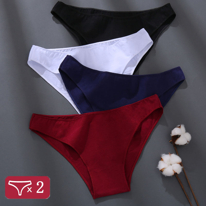 Tanga De Algodón Para Mujer Ropa Interior Sexy Bragas Lencería