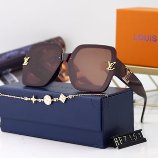 Louis Vuitton Gafas De Sol Cuadradas De Moda Para Mujer