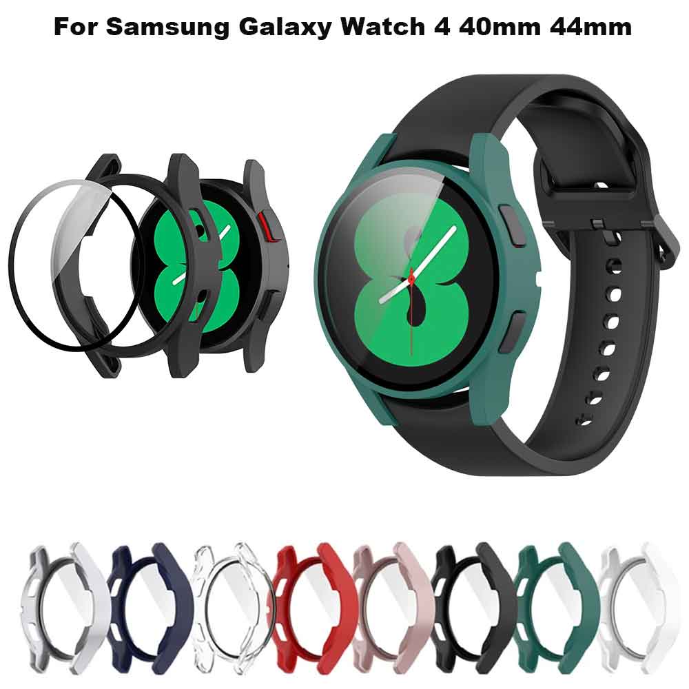 Para Samsung Galaxy Watch 4 40mm 44mm Funda Protectora De PC De