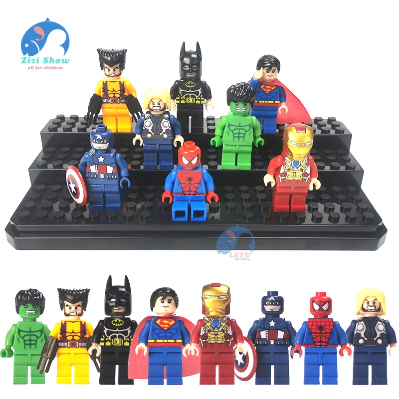 Superheroes lego online muñecos