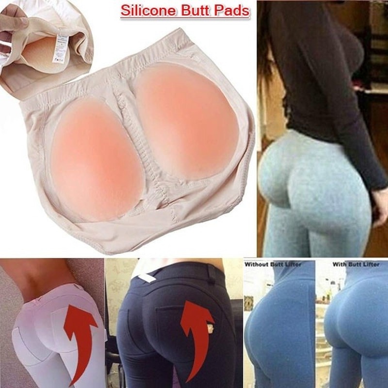 Glúteos de silicona Pantalones Glúteos Formando glúteos Pantalones Glúteos  Insertar almohadilla
