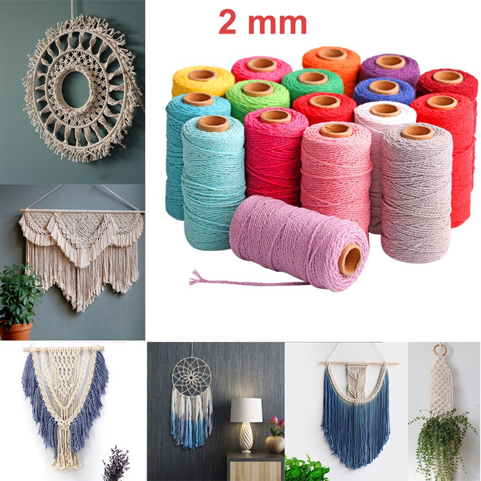 HILO MACRAME _ NEON MULTICOLOR - Crochetteando - La tienda de los tejedores