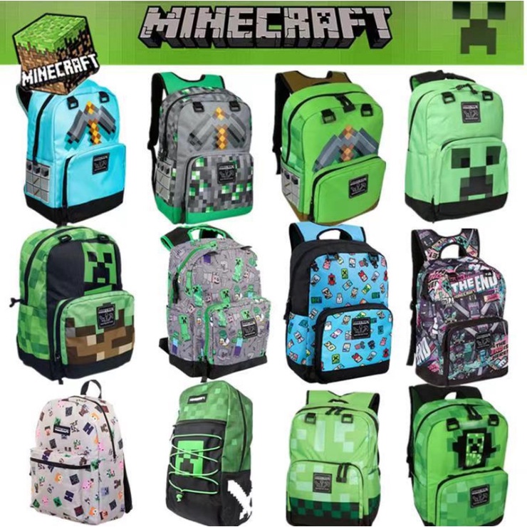 Minecraft best sale mochilas escolares