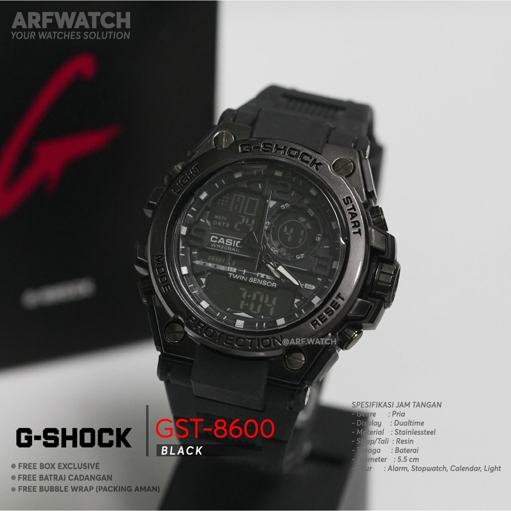 Casio g shock outlet gst 8600