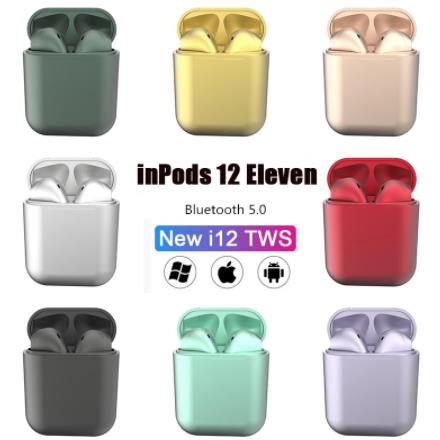 Nuevos Inpods Met licos 12 Plus Inal mbricos Bluetooth 12 Tws Auriculares Manos Libres Con Micr fono