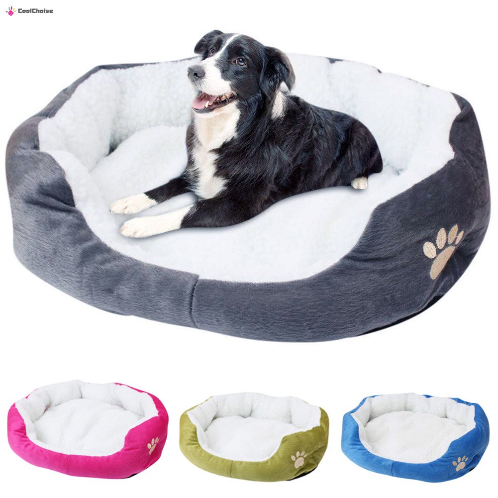 Cama felpa perro hot sale