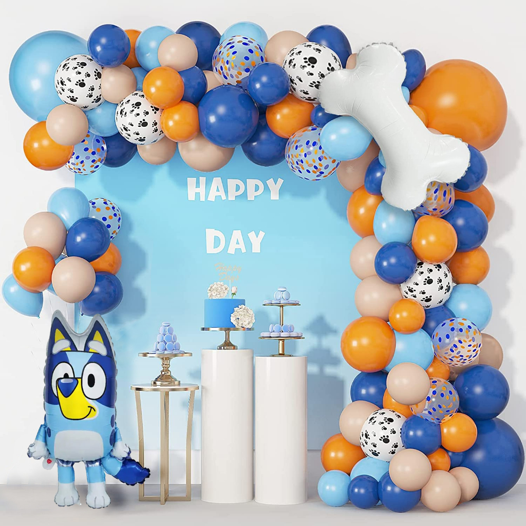  Unique Suministros de fiesta de cumpleaños Bluey, Suministros  de fiesta Bluey, Decoraciones de cumpleaños Bluey, Decoraciones de fiesta  Bluey