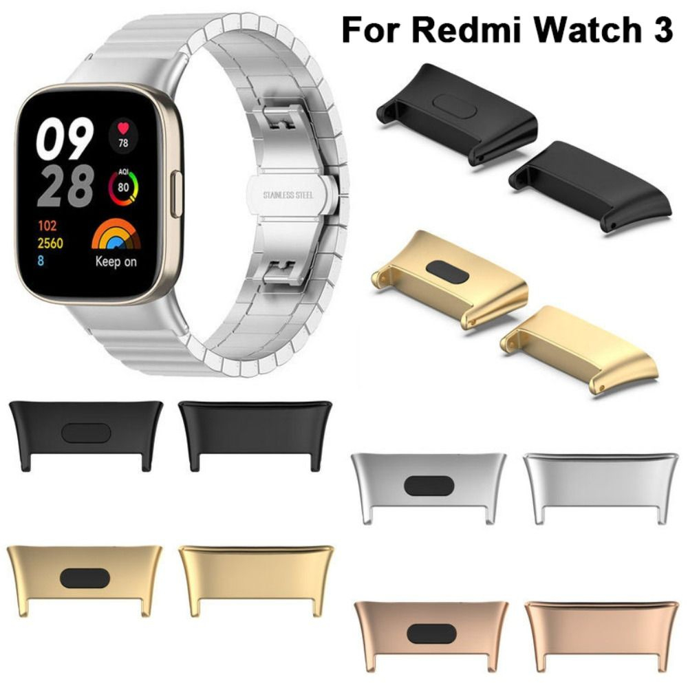 Correa de reloj de acero inoxidable para Redmi Watch 3 Active, funda  protectora de correa de Metal para Redmi watch 2 lite - AliExpress