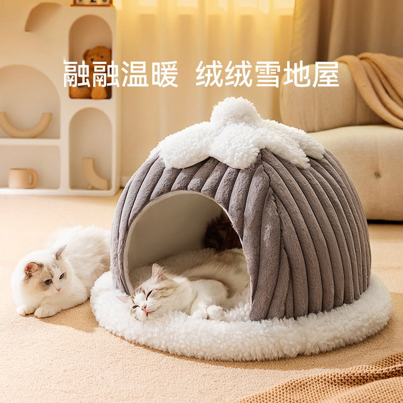 Cama para best sale gatos iglu