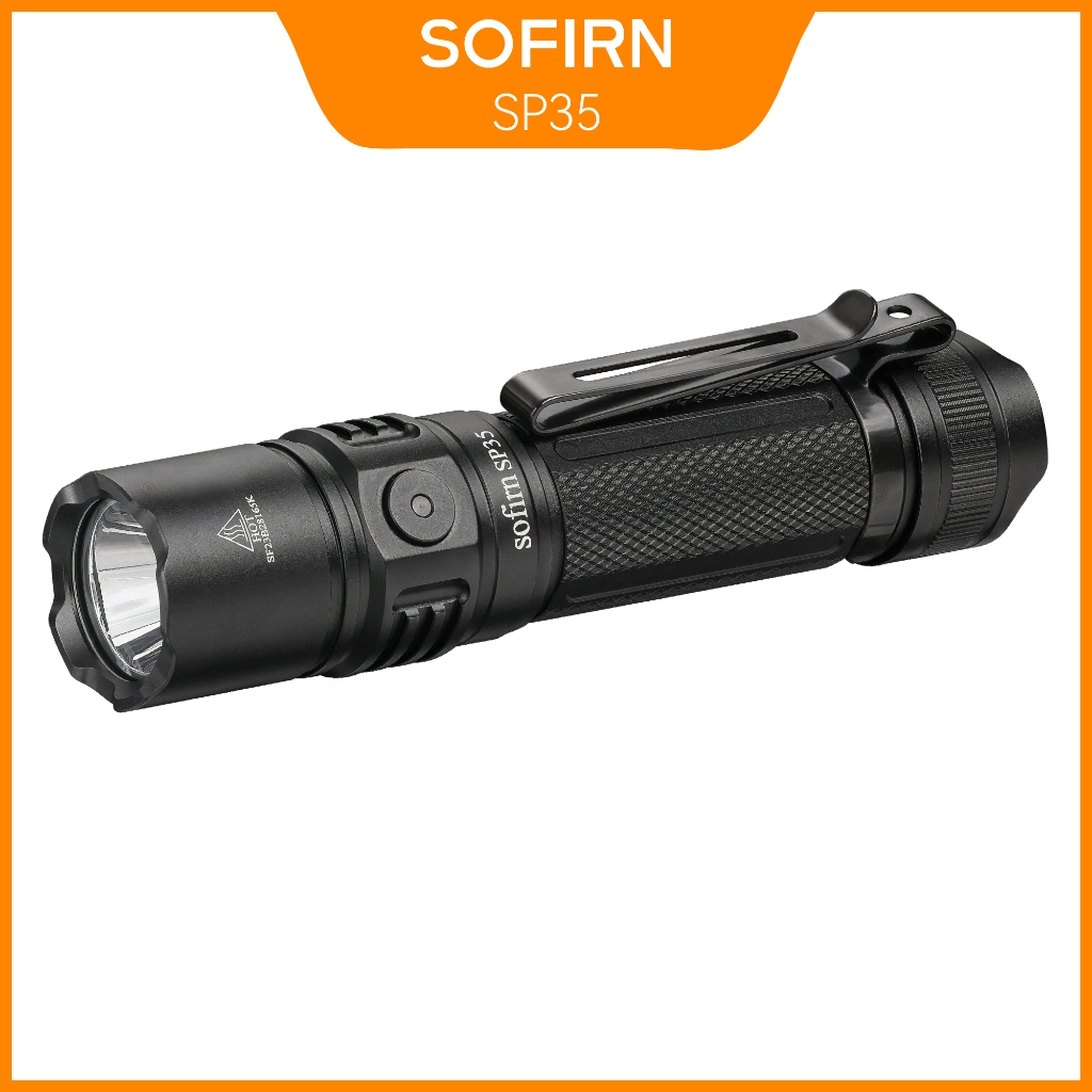 sofirn SC21 Mini linterna de bolsillo, linterna LED recargable con llavero  pequeño con 1000 lúmenes altos, tinte cálido de 2700 K para EDC