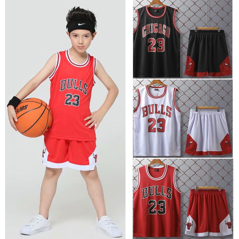 Playera para Básquetbol Jordan Plaid Back 23 de Niños