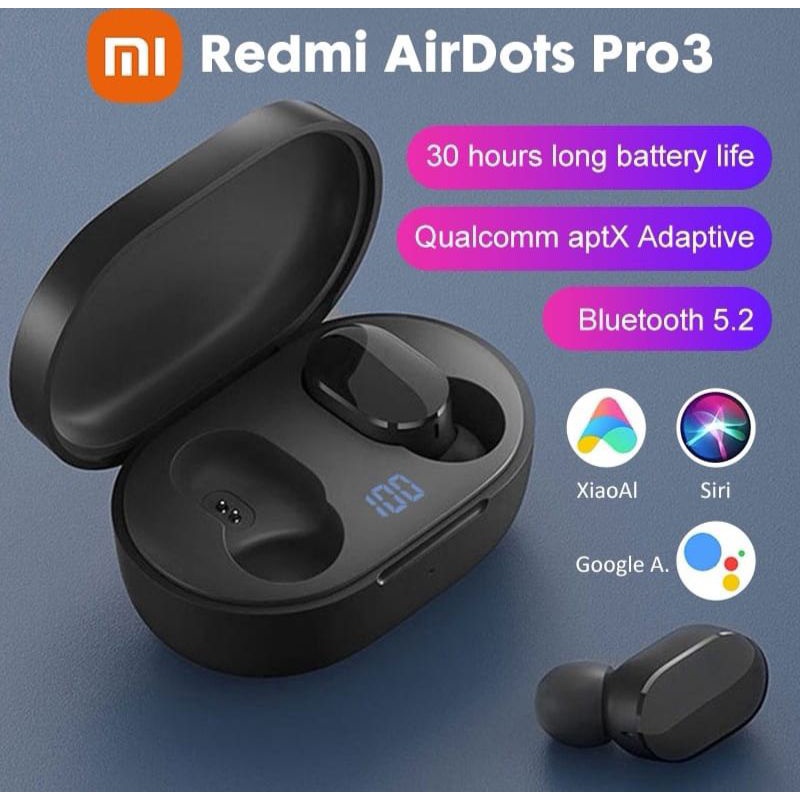 Audifonos Xiaomi Redmi Airdots Pro 3 Tws Bluetooth 5.0 Auriculares  Inalámbricos