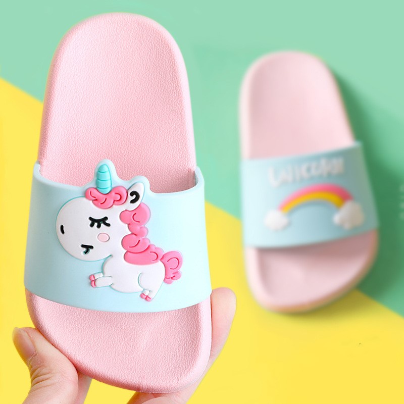 Arco Iris Unicornio Zapatillas Para Ni o Ni as Nuevo Verano Ni os