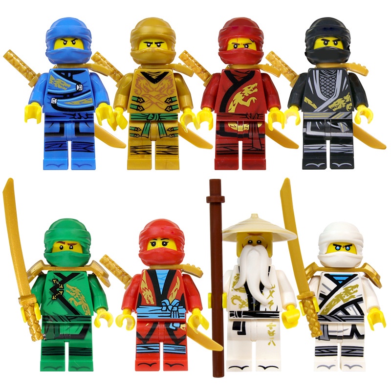 Muñecos de cheap lego ninjago