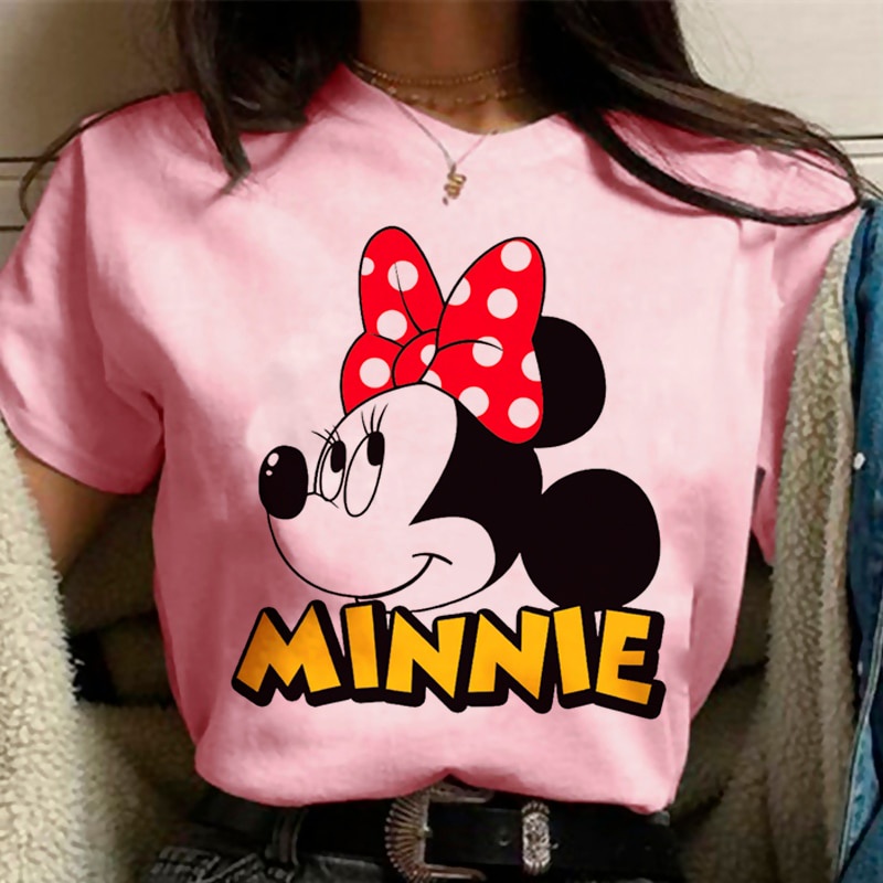 Blusas con estampado de best sale mickey mouse