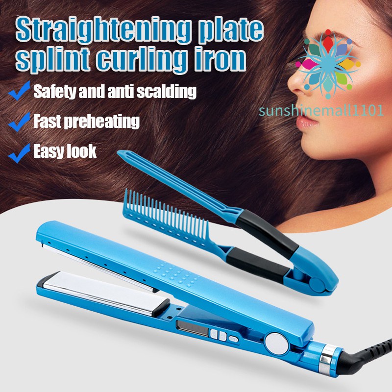 plancha profesional para el cabello 4forte nano titanio 450 f