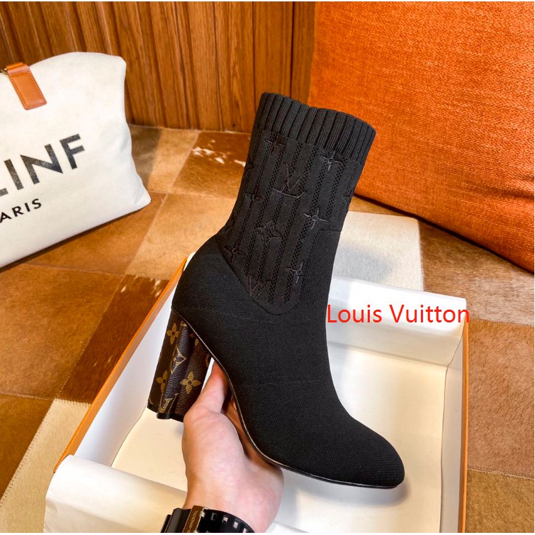 Louis Vuitton Botas Cortas LV Para Mujer Talla 35 42 Shopee