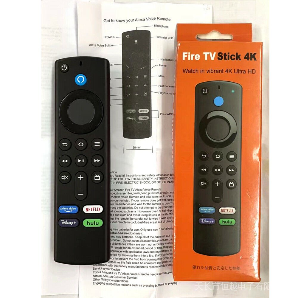 L5b83g Para  Fire TV stick 4k max Dispositivo control Remoto De Voz  Lite (2a Generación) (3a