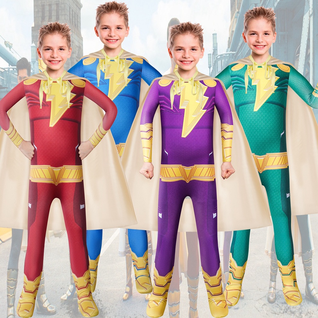 Shazam  Disfraces faciles para mujeres, Disfraces superheroes
