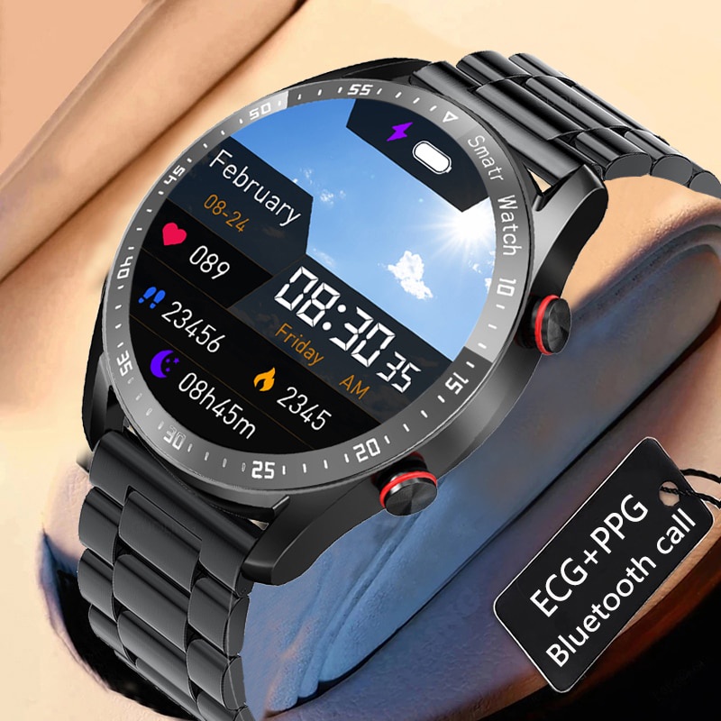 Reloj inteligente para teléfonos Android iOS compatible con iPhone Samsung,  reloj inteligente deportivo de 1.75 pulgadas, reloj de seguimiento de