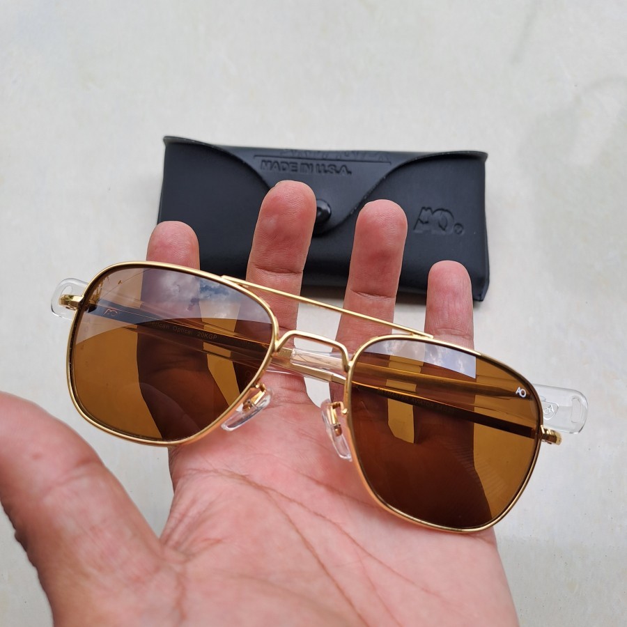Gafas De Piloto ao american optical USA Sol Shopee Colombia