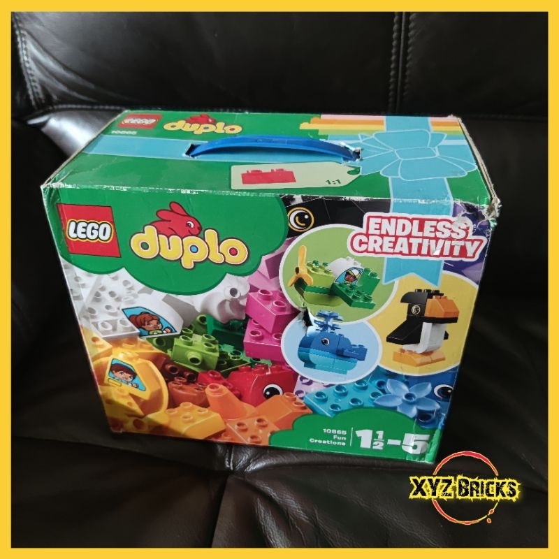 Lego 10865 Duplo Creaciones Divertidas Caja Mala Shopee Colombia