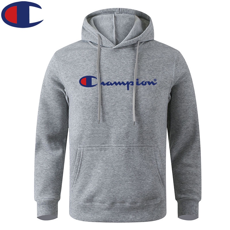 Sudadera Champion Cremallera Hombre Gris