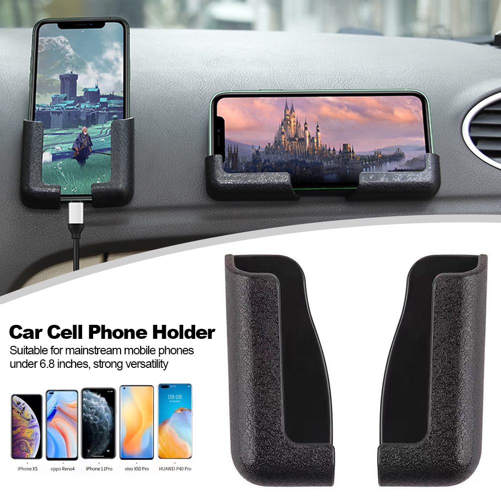 SMORFIT - Soporte universal para teléfono, tablero, parabrisas, ventana,  soporte universal para teléfono celular/iPhone con almohadilla adhesiva  para