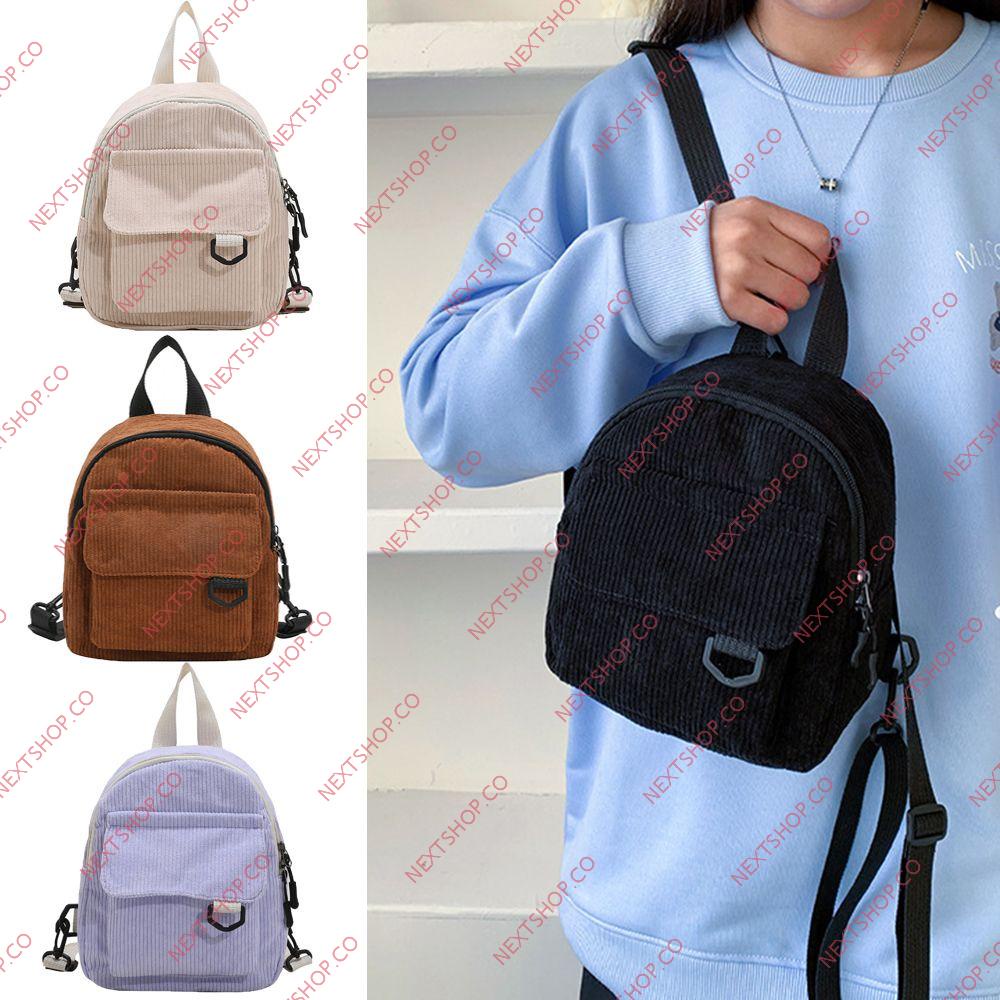 Impermeable Mujer Lona Mochila De Mujer Bolsos Casual Travel Mochila Pequeña