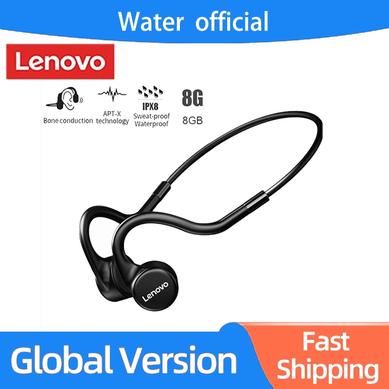 Lenovo X5 IPX8 Auriculares Inalámbricos Bluetooth 5.0 de conducción de