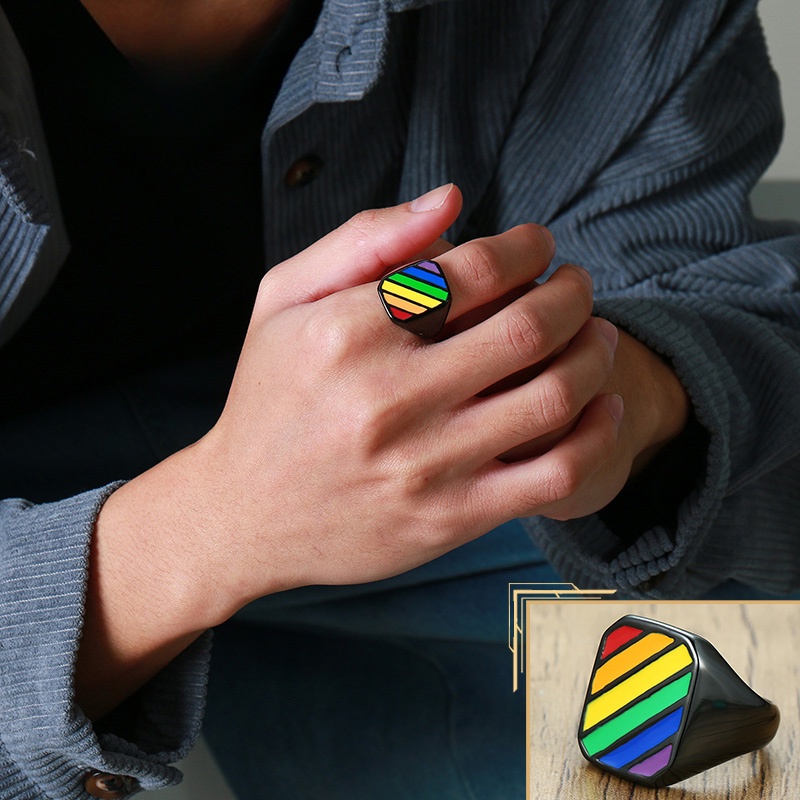 Anillo en el discount dedo pulgar lgbt