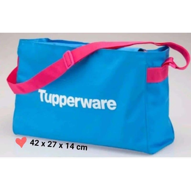 Tupperware Juego de bolsas de almuerzo de plástico con bolsa, 4 piezas,  multicolor