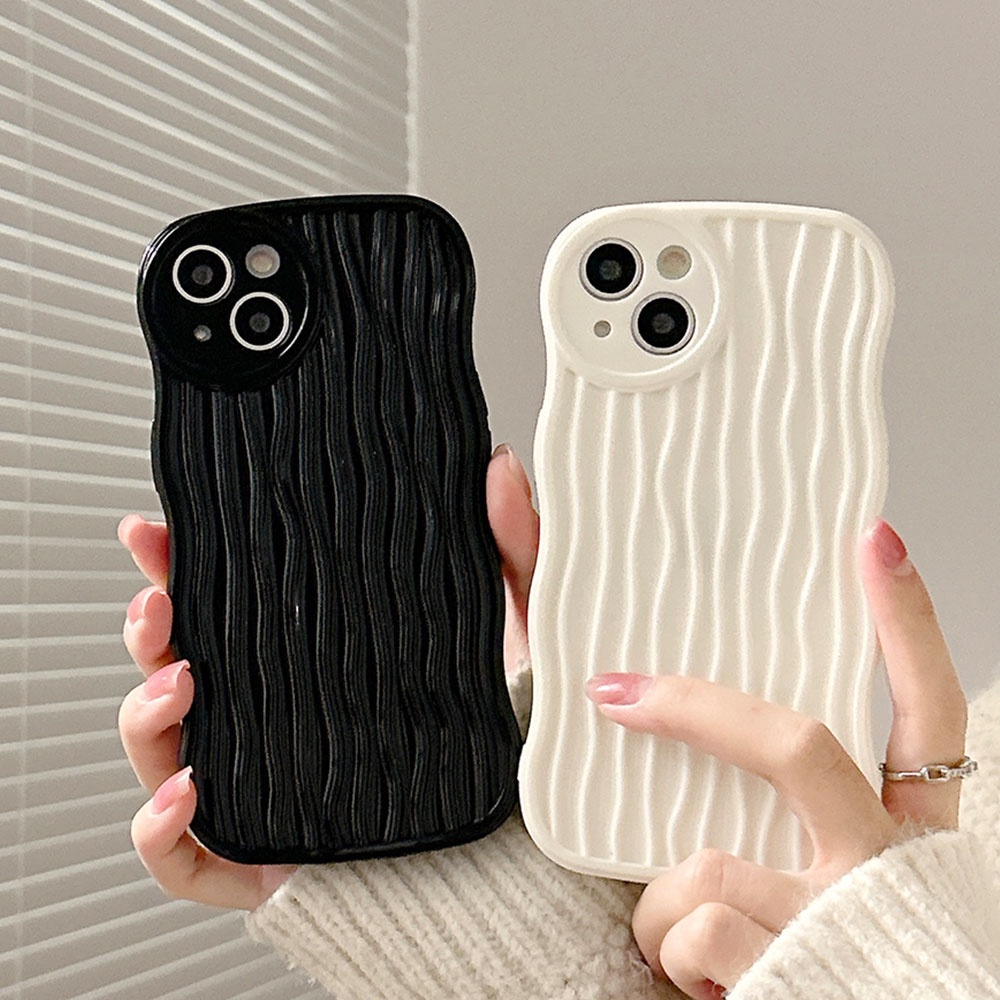 Funda transparente estilo gato y conejo INS para iPhone X XR XS SE 7 8 11  12 13 14 15 Pro Mini Plus Pro Max