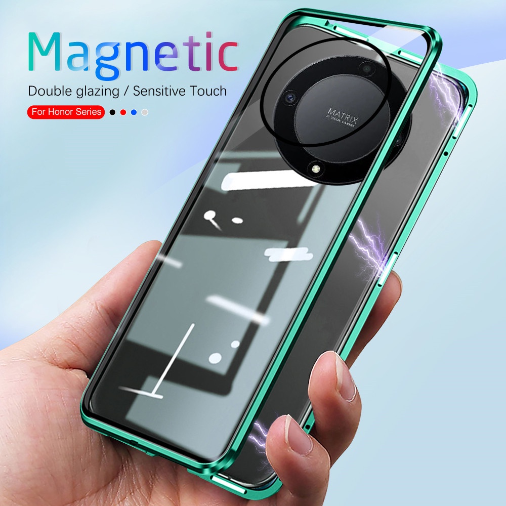 Funda Para Honor Magic 5 Lite 360 Magnética De Doble Cara De Vidrio  Templado Honar Light 5Lite Magic5Lite 5G