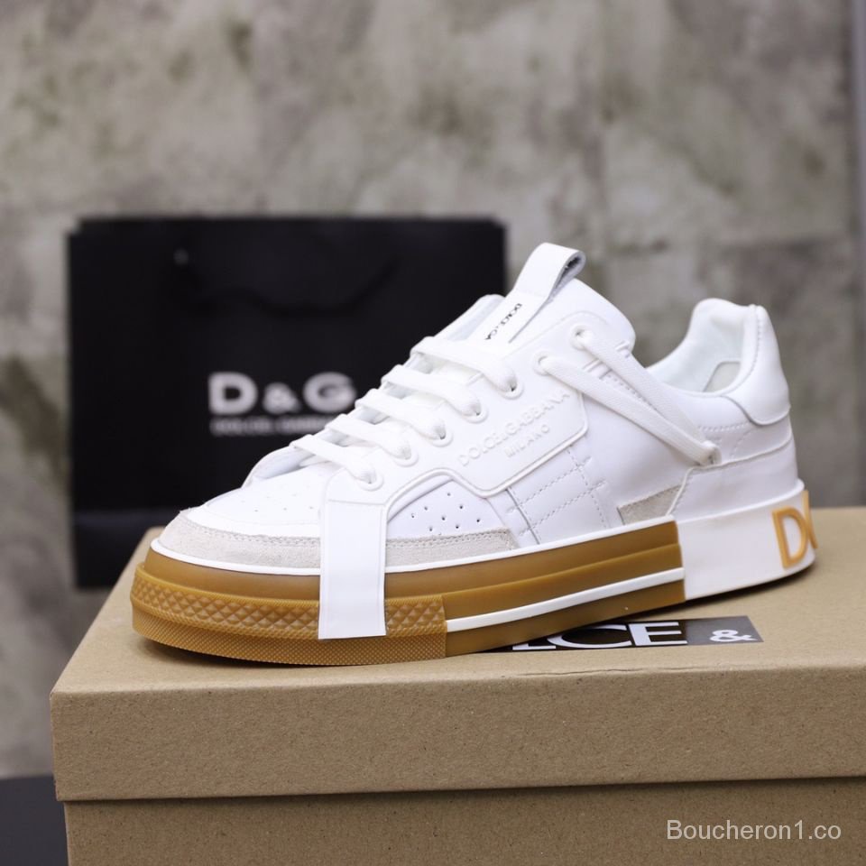 Dolce Gabbana Pareja Nuevos Peque os Zapatos DG Blanco Para