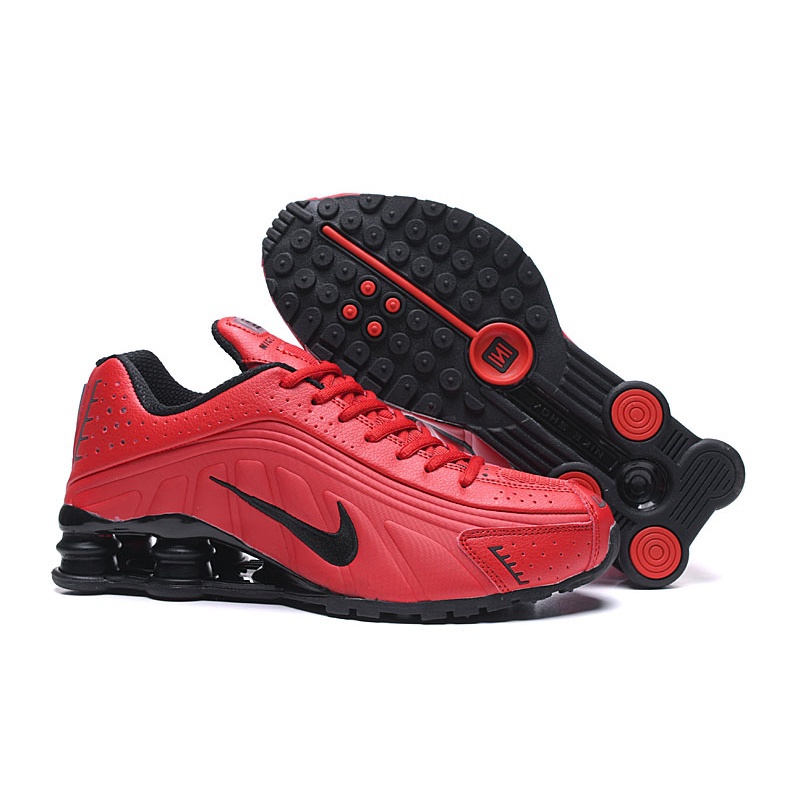 Nike shox 2025 rojos con negro