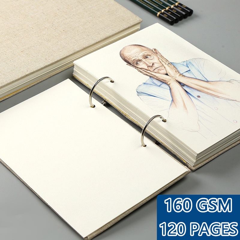 Bgln 16K/32K Papel De Boceto Cuaderno Para Dibujar Pintura Diario  Profesional Bloc De Notas Papelería Suministros De Arte JO351