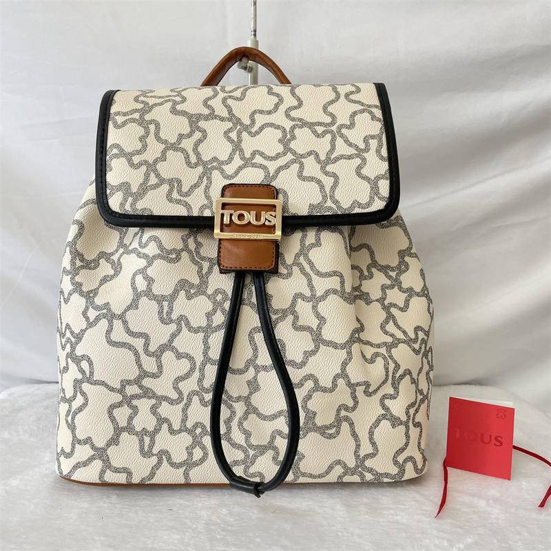 Mochila de oso español moda de lujo tous mochila de cuero mochila escolar  escolar