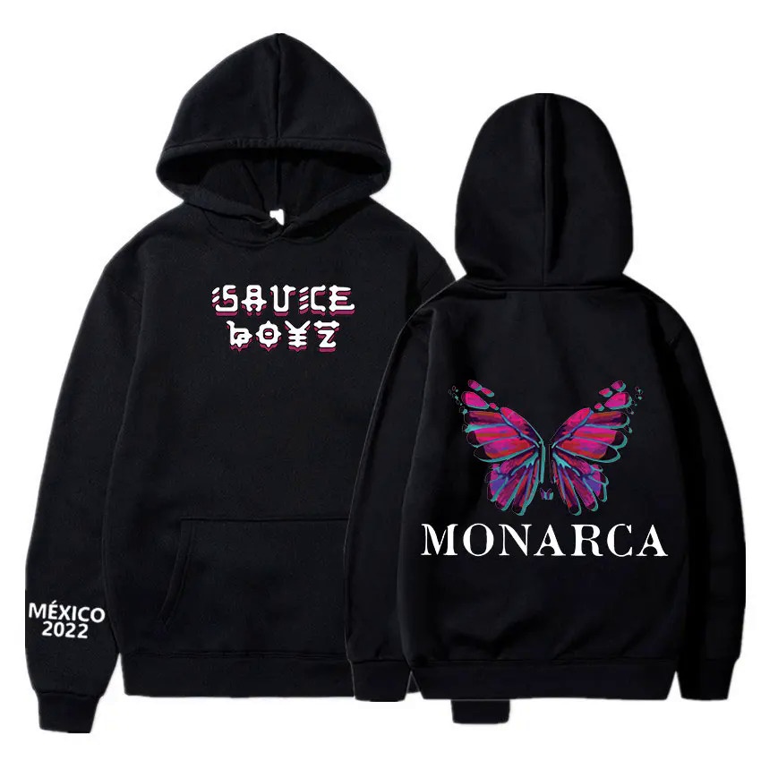 Sudadera Anime Para Hombres Y Mujeres Anuel Aa Impreso Algodón Chaqueta  Sudadera con capucha de alta calidad Real Hasta La Muerte Casual Sportswear