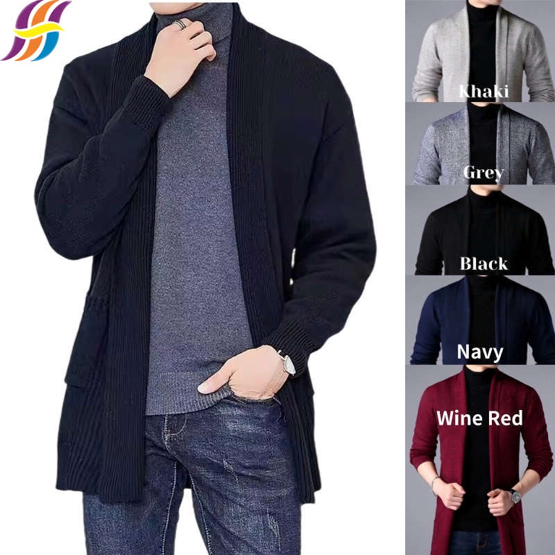 Comprar Nuevo suéter de cuello alto para hombre, jersey de Color sólido,  Jersey de punto cálido informal con cuello alto, ropa deportiva de lana  para hombre, Tops de invierno para exteriores